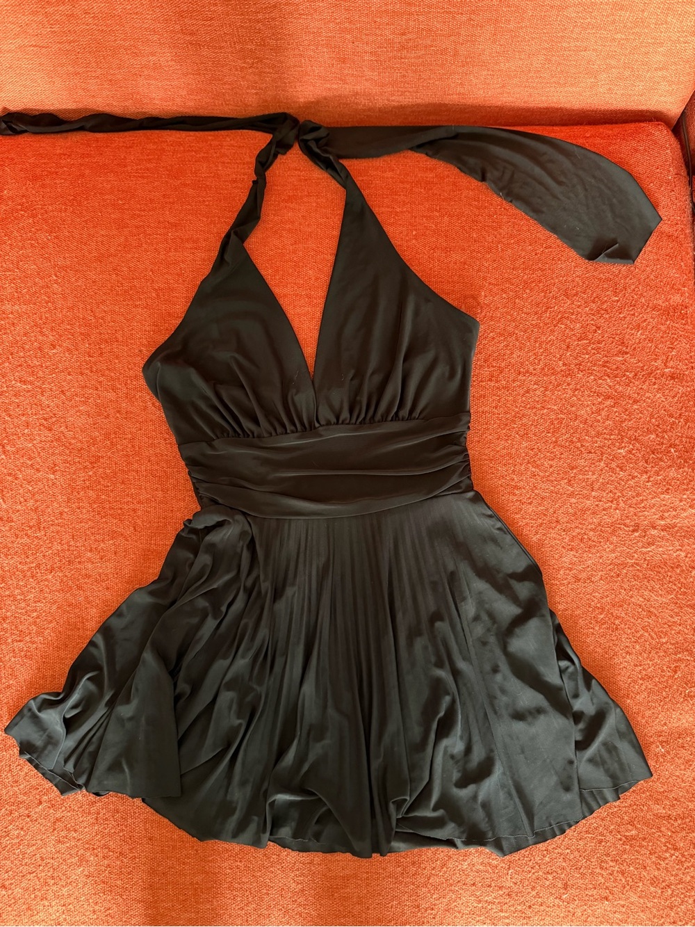 Black Halter Going Out Top